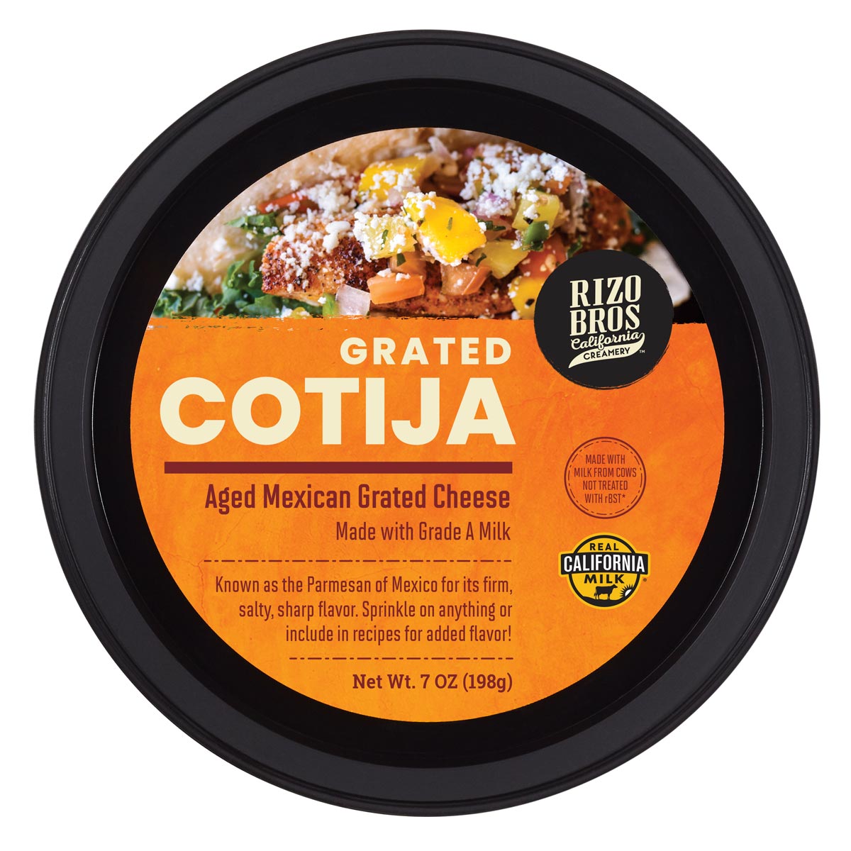 Grated Cotija Packaging