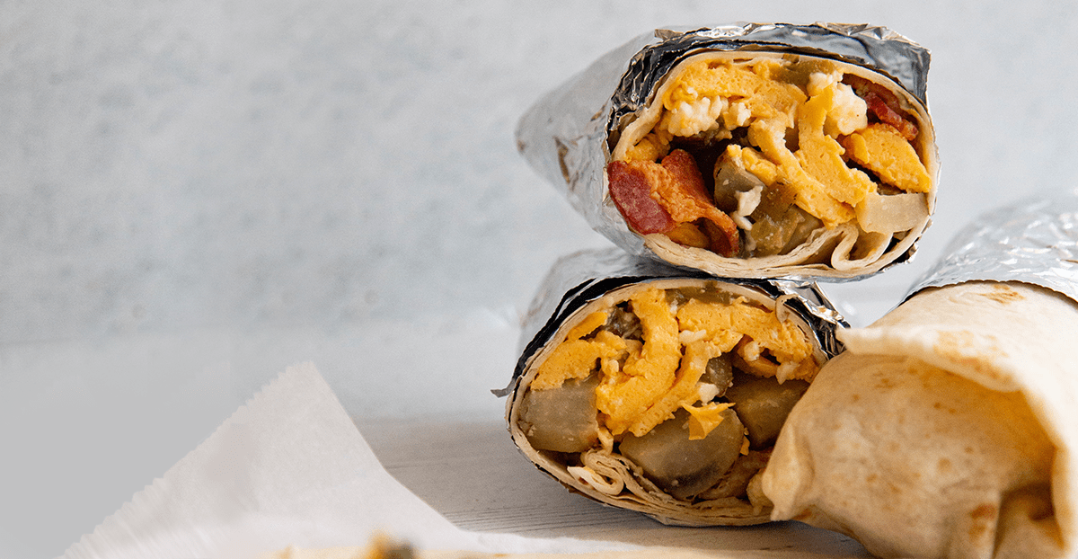 Loaded Queso Blanco And Green Chili Breakfast Burritos Rizo Brothers California Creamery 9829