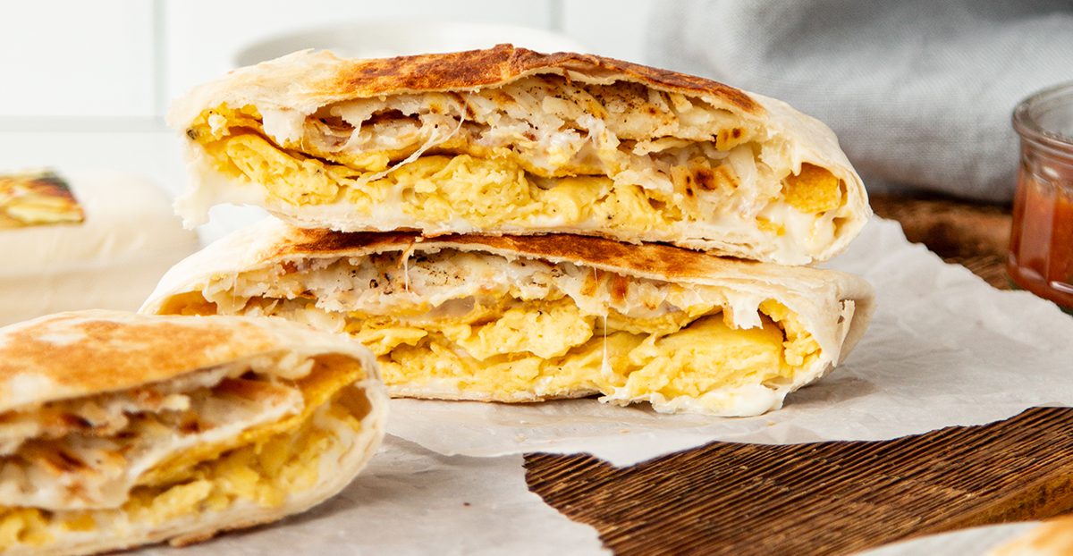 Cheesy Breakfast Crunchwrap Supreme – Rizo Brothers California Creamery